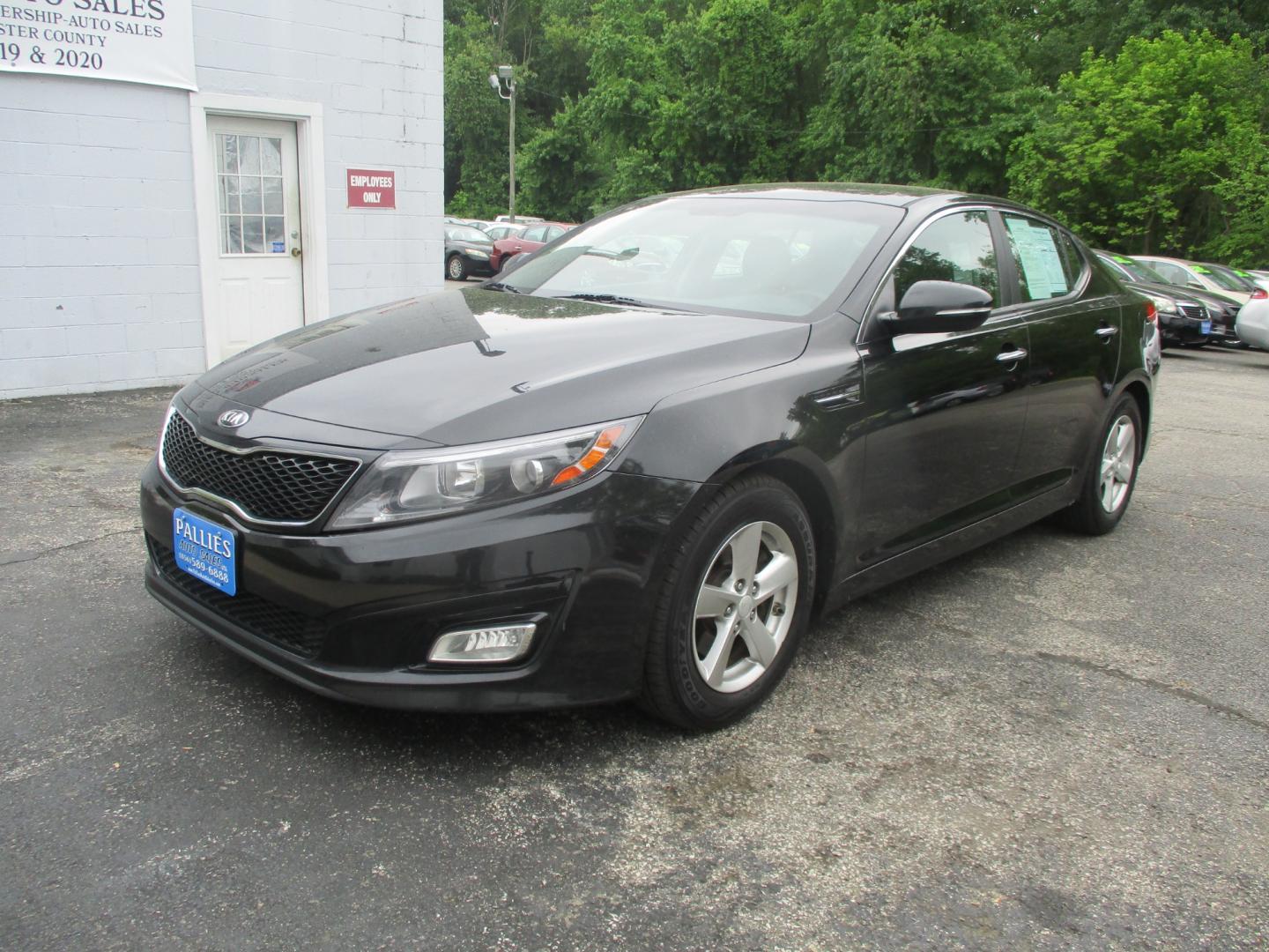 2015 BLACK Kia Optima (KNAGM4A78F5) , AUTOMATIC transmission, located at 540a Delsea Drive, Sewell, NJ, 08080, (856) 589-6888, 39.752560, -75.111206 - Photo#0